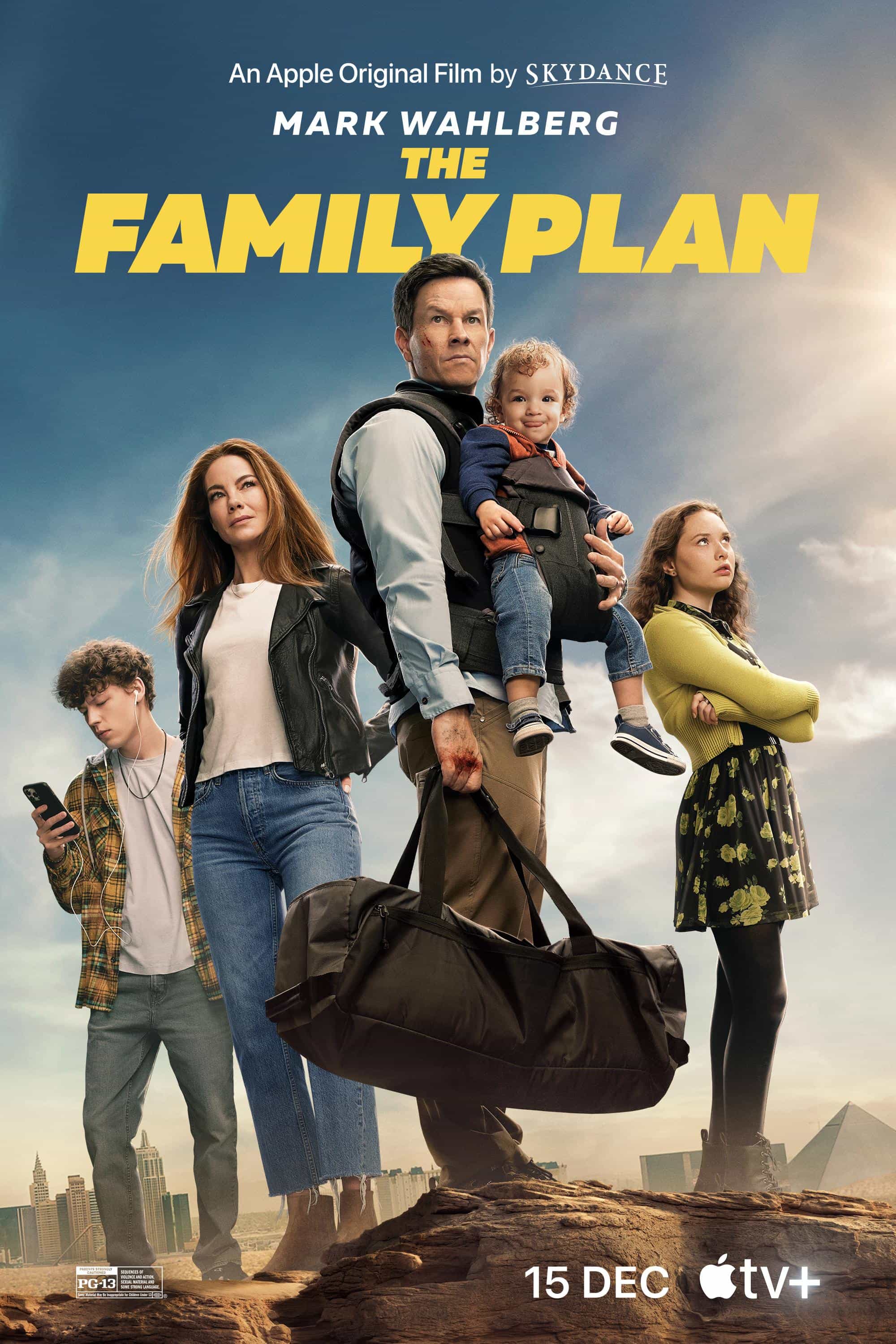 Featured picture for the movie; The Family Plan - ROCKY