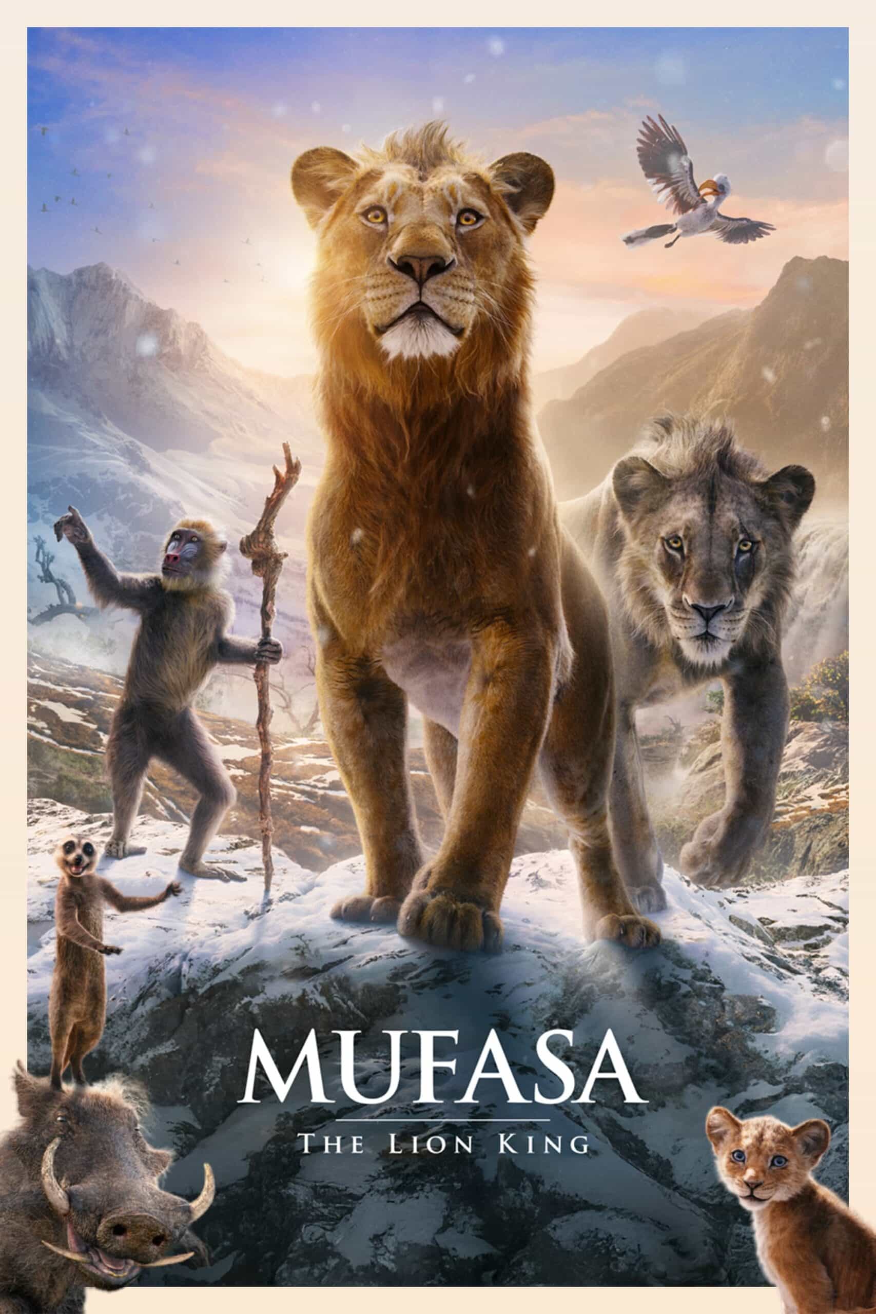 Featured picture for the movie; Mufasa The Lion King - GAHEZA SIMBA