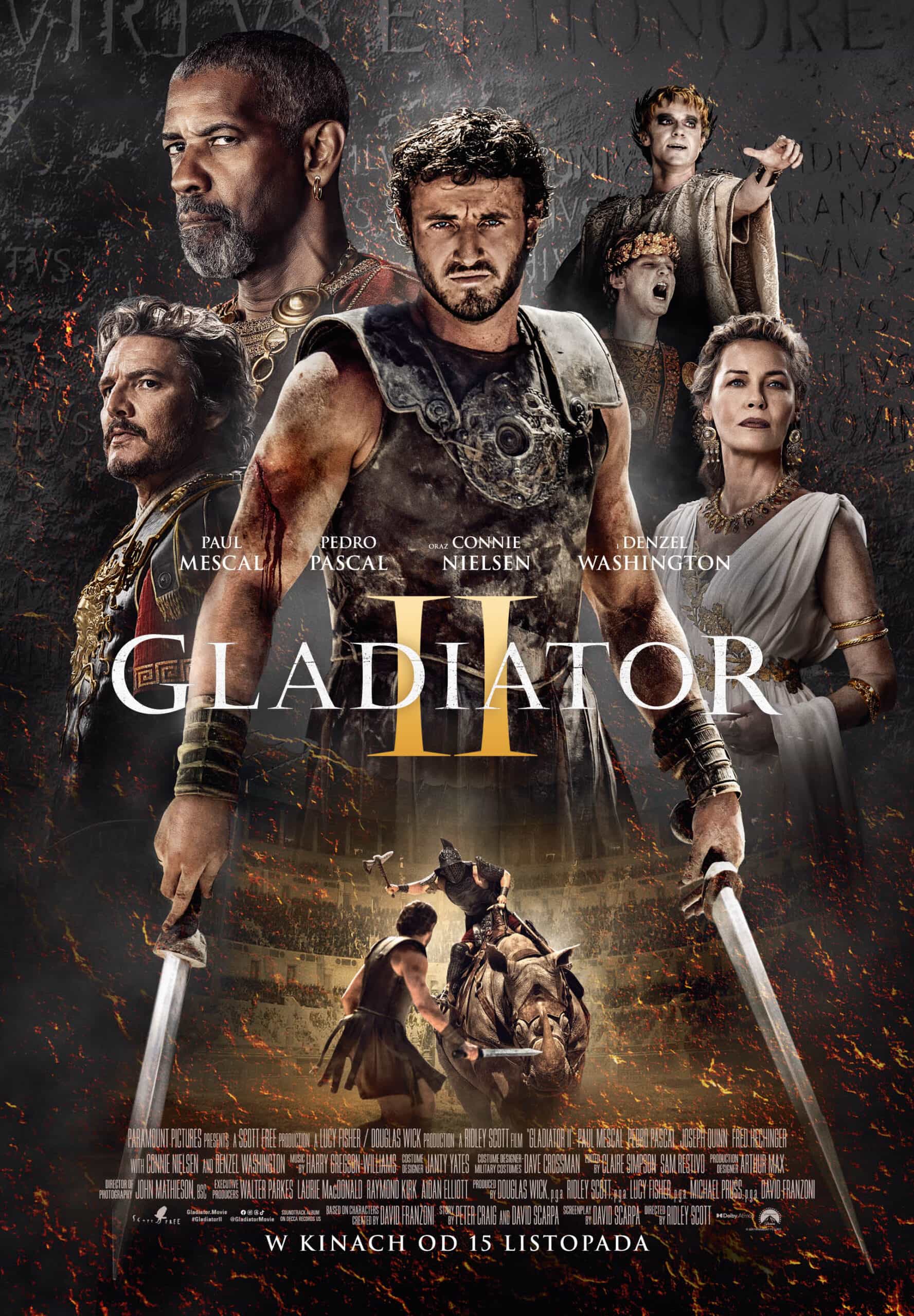 Featured picture for the movie; Gladiator 2